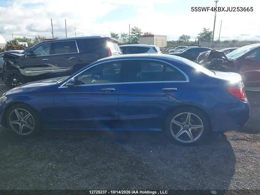 2018 MERCEDES C-KLASSE VIN 55SWF4KBXJU253665 — фото 15