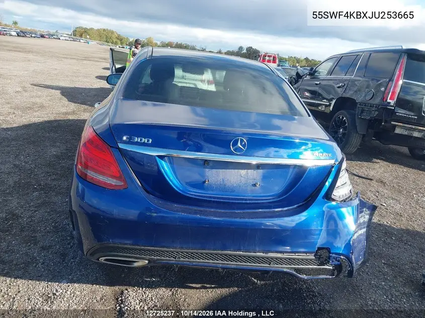 2018 MERCEDES C-KLASSE VIN 55SWF4KBXJU253665 — фото 17