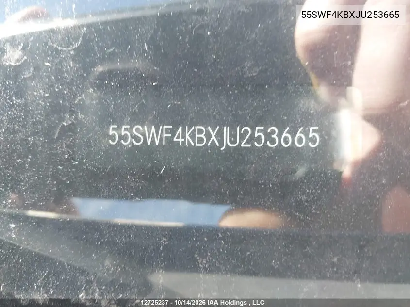 2018 MERCEDES C-KLASSE VIN 55SWF4KBXJU253665 — фото 19
