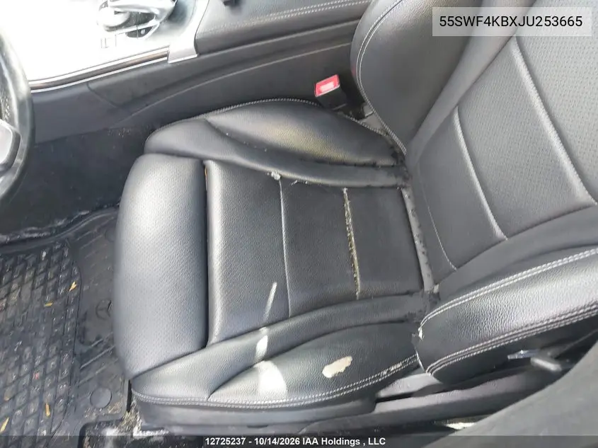 2018 MERCEDES C-KLASSE VIN 55SWF4KBXJU253665 — фото 20