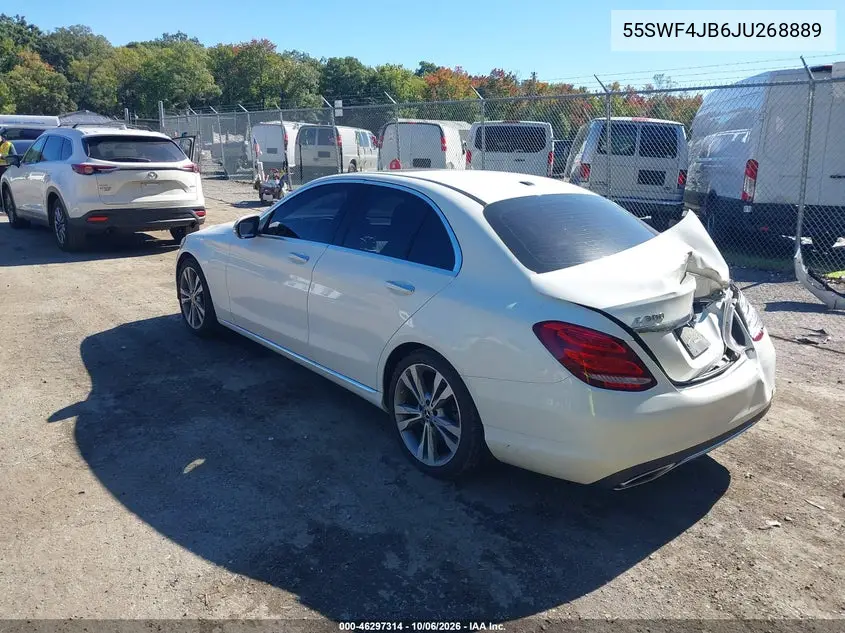 2018 MERCEDES C-KLASSE VIN 55SWF4JB6JU268889 — фото 3
