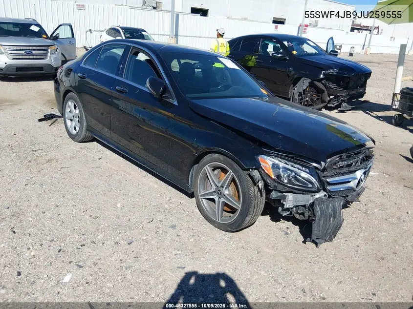 MERCEDES C-KLASSE 2018, VIN 55SWF4JB9JU259555
