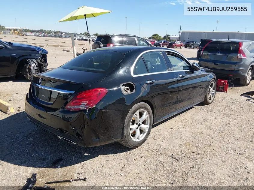 2018 MERCEDES C-KLASSE VIN 55SWF4JB9JU259555 — фото 4