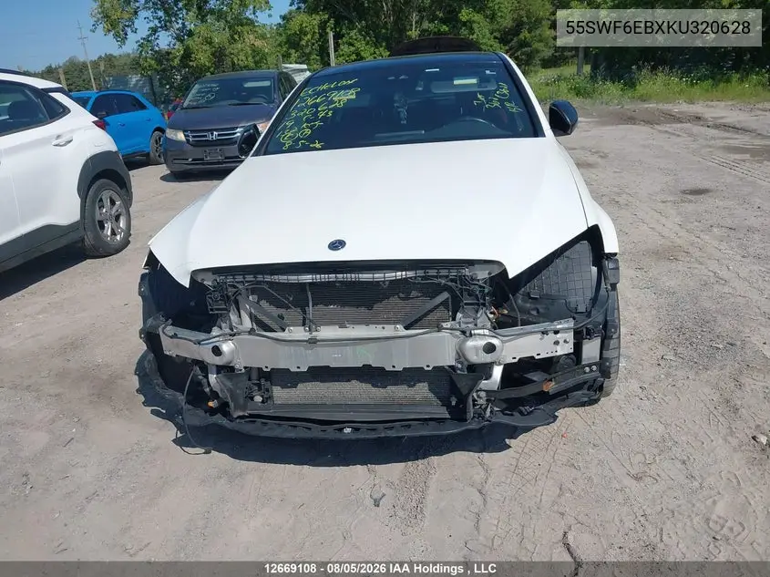 2019 MERCEDES C-KLASSE VIN 55SWF6EBXKU320628 — фото 13