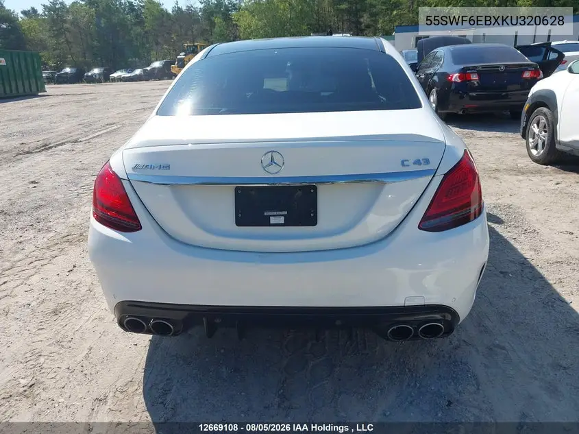 2019 MERCEDES C-KLASSE VIN 55SWF6EBXKU320628 — фото 17