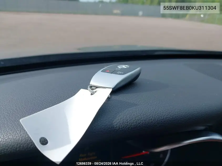 2019 MERCEDES C-KLASSE VIN 55SWF8EB0KU311304 — фото 11