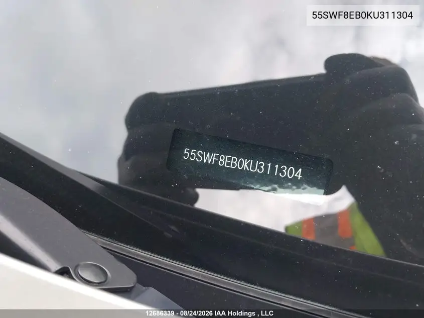 2019 MERCEDES C-KLASSE VIN 55SWF8EB0KU311304 — фото 18