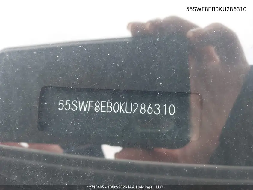 2019 MERCEDES C-KLASSE VIN 55SWF8EB0KU286310 — фото 18