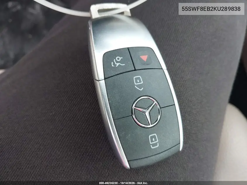 2019 MERCEDES C-KLASSE VIN 55SWF8EB2KU289838 — фото 11