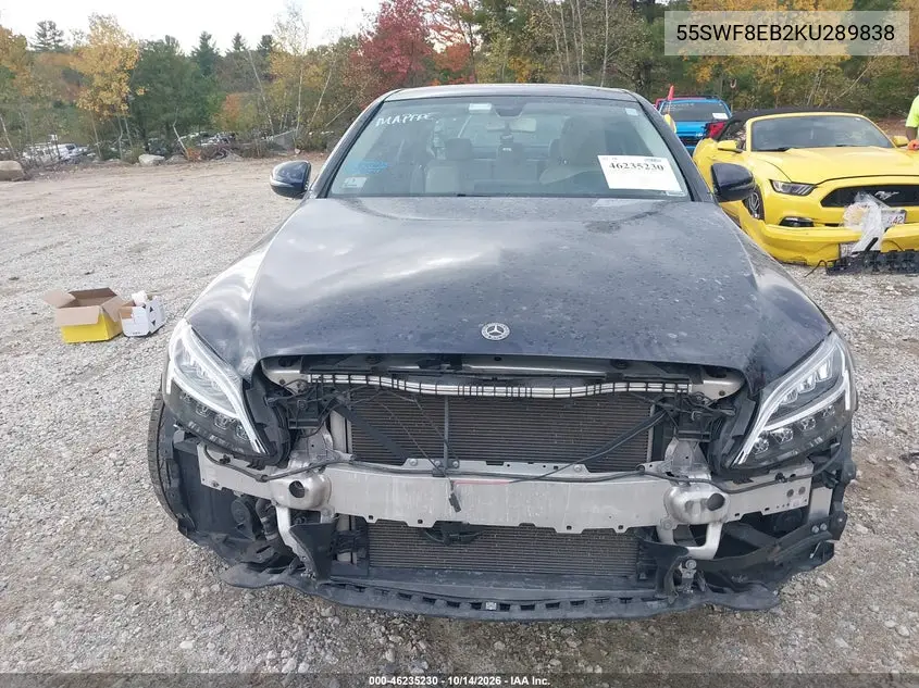 2019 MERCEDES C-KLASSE VIN 55SWF8EB2KU289838 — фото 13