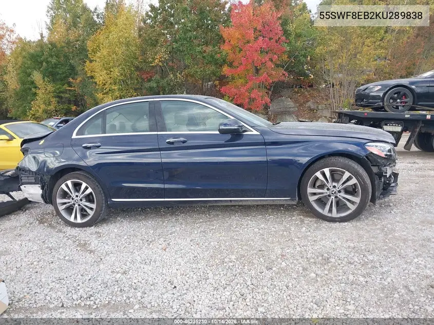 2019 MERCEDES C-KLASSE VIN 55SWF8EB2KU289838 — фото 14