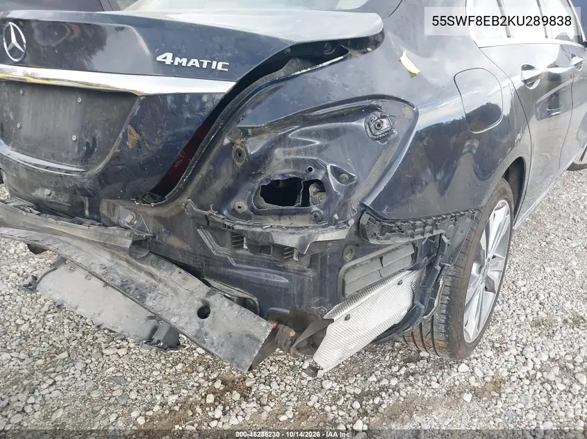 2019 MERCEDES C-KLASSE VIN 55SWF8EB2KU289838 — фото 18