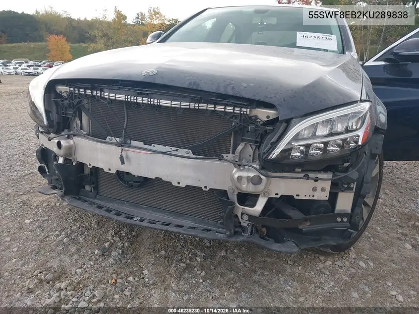 2019 MERCEDES C-KLASSE VIN 55SWF8EB2KU289838 — фото 20
