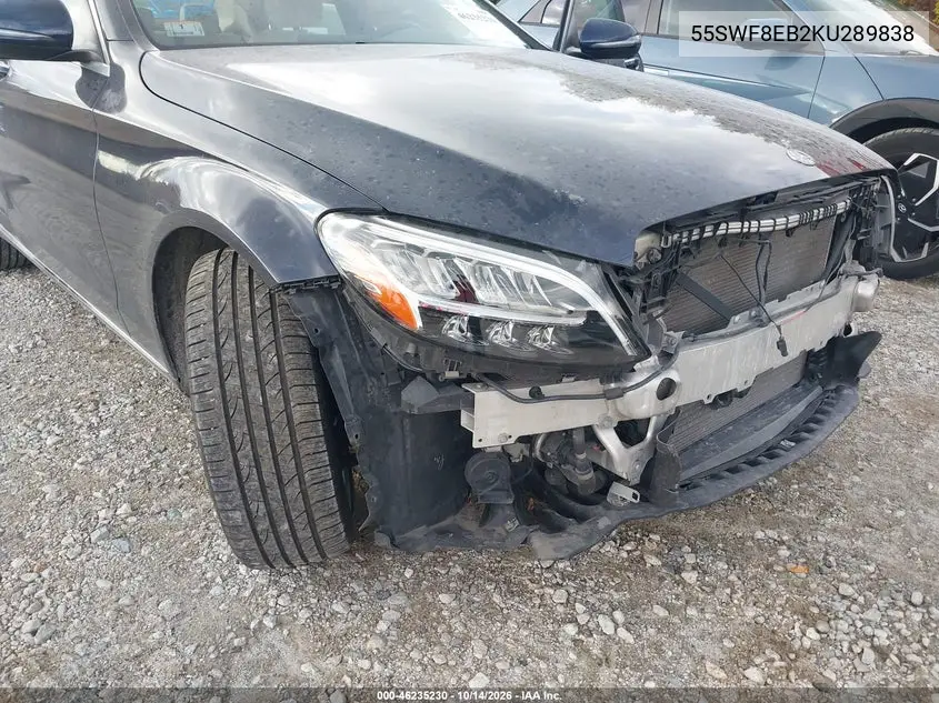 2019 MERCEDES C-KLASSE VIN 55SWF8EB2KU289838 — фото 21