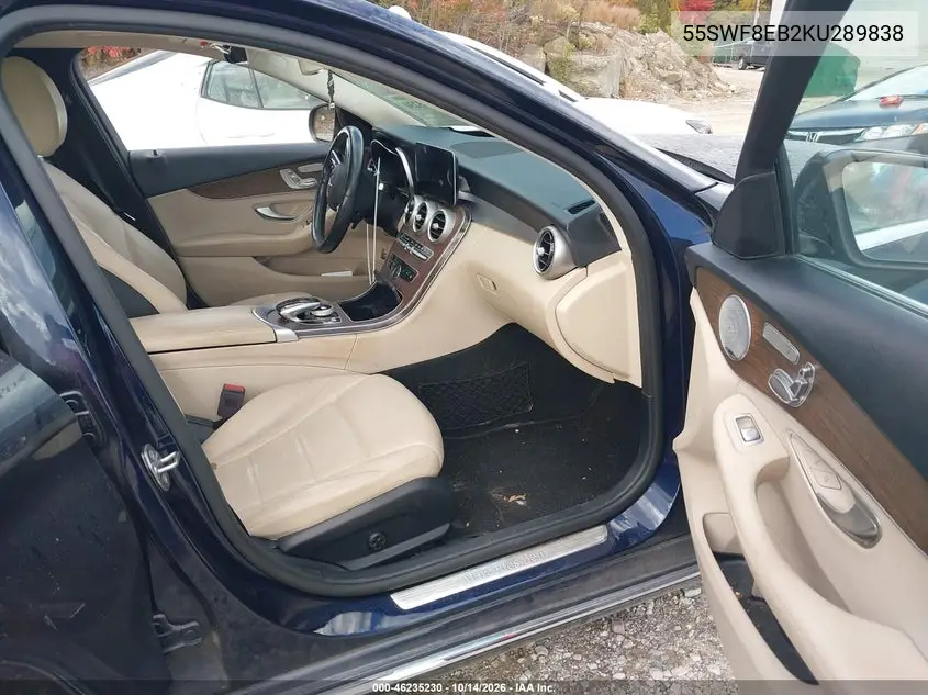 2019 MERCEDES C-KLASSE VIN 55SWF8EB2KU289838 — фото 5