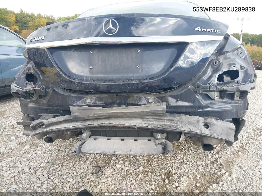 2019 MERCEDES C-KLASSE VIN 55SWF8EB2KU289838 — фото 6