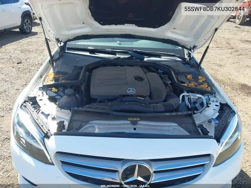 2019 MERCEDES C-KLASSE VIN 55SWF8DB7KU302844 — фото 10