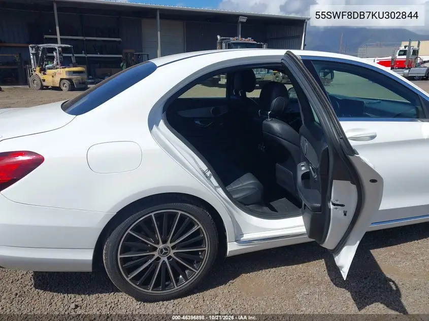 2019 MERCEDES C-KLASSE VIN 55SWF8DB7KU302844 — фото 8