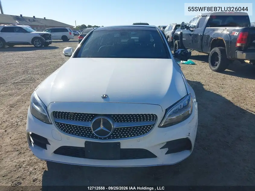 2020 MERCEDES C-KLASSE VIN 55SWF8EB7LU326044 — фото 12