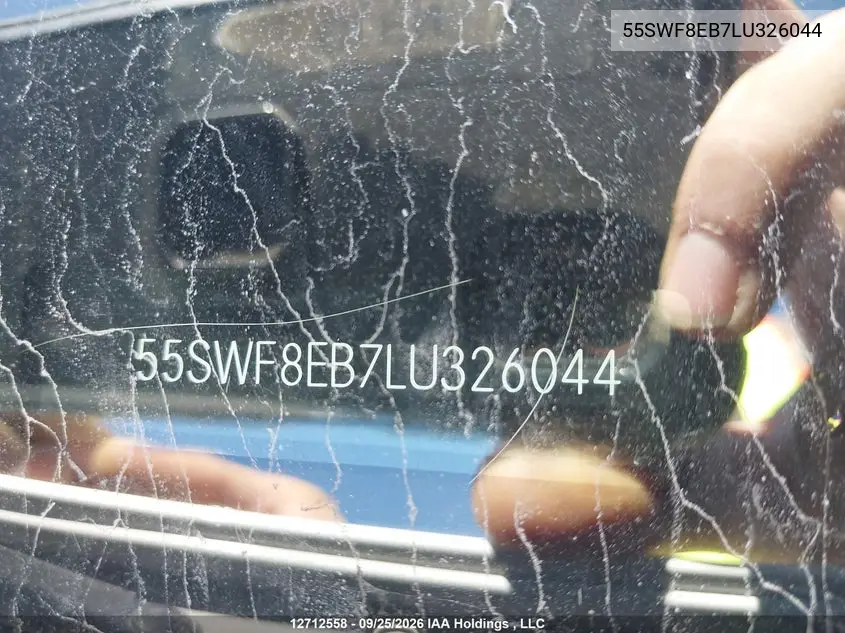 2020 MERCEDES C-KLASSE VIN 55SWF8EB7LU326044 — фото 18