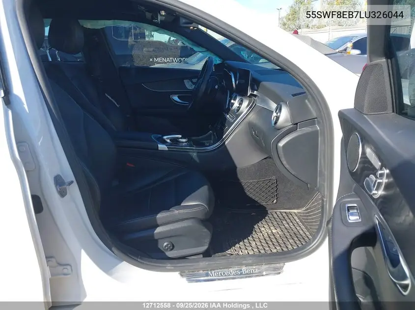 2020 MERCEDES C-KLASSE VIN 55SWF8EB7LU326044 — фото 5