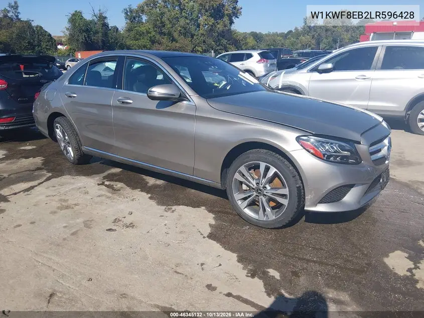 MERCEDES C-KLASSE 2020, VIN W1KWF8EB2LR596428