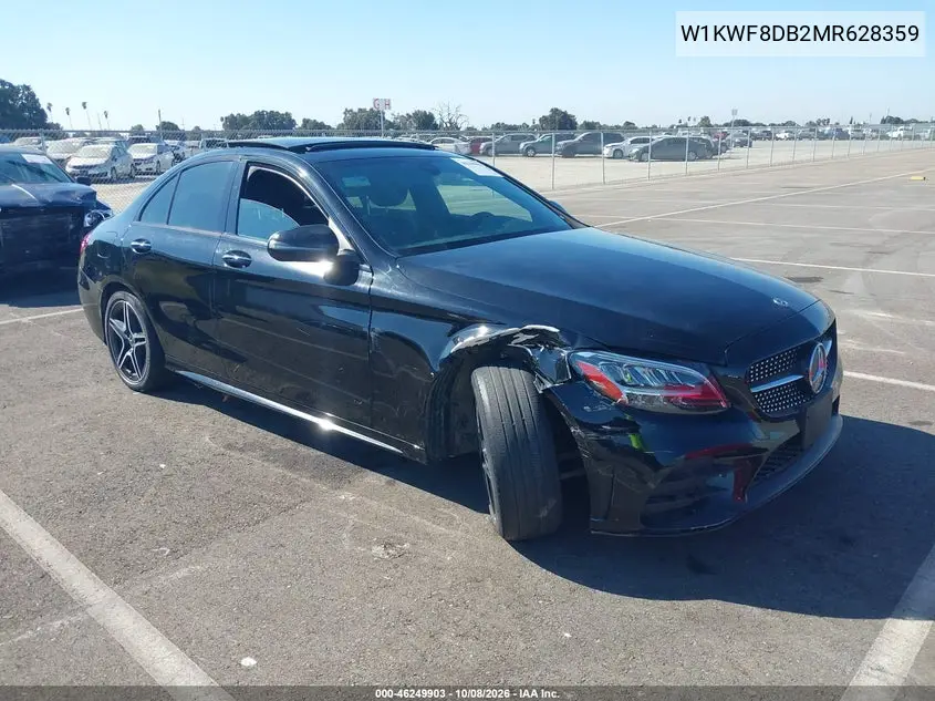 MERCEDES C-KLASSE 2021, VIN W1KWF8DB2MR628359
