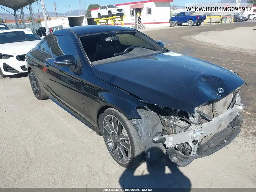MERCEDES C-KLASSE 2021, VIN W1KWJ8DB4MG095957