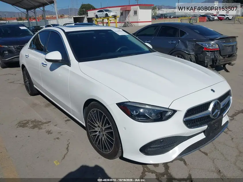 MERCEDES C-KLASSE 2023, VIN W1KAF4GB0PR153507