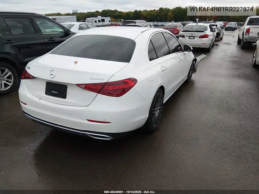 2024 MERCEDES C-KLASSE VIN W1KAF4HB1RR227874 — фото 4