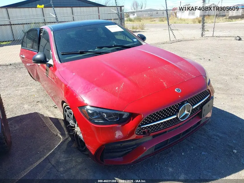 MERCEDES C-KLASSE 2026, VIN W1KAF4GBXTR305609