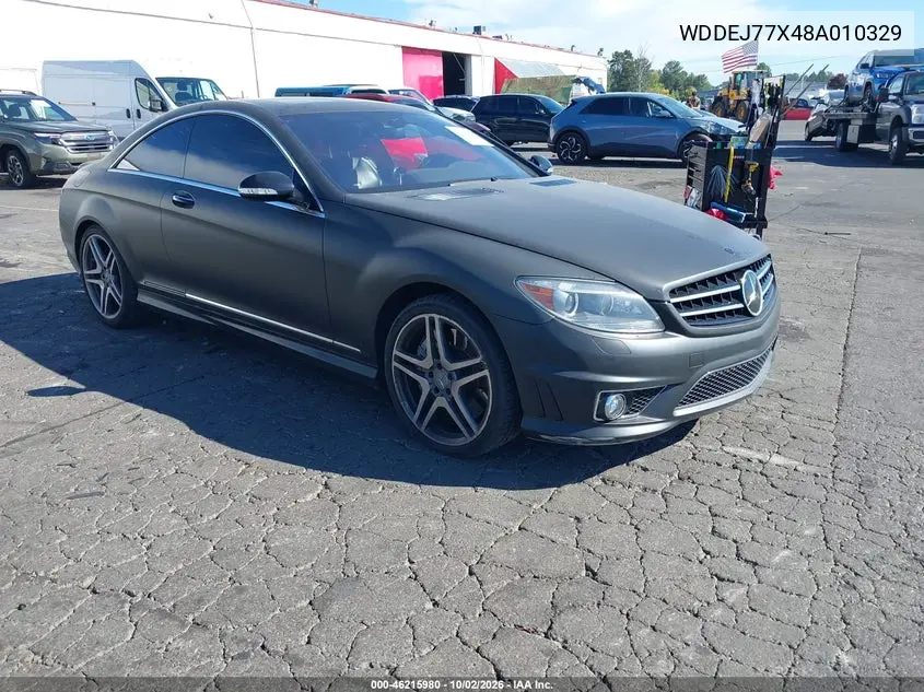 MERCEDES CL-KLASSE AMG 2008, VIN WDDEJ77X48A010329