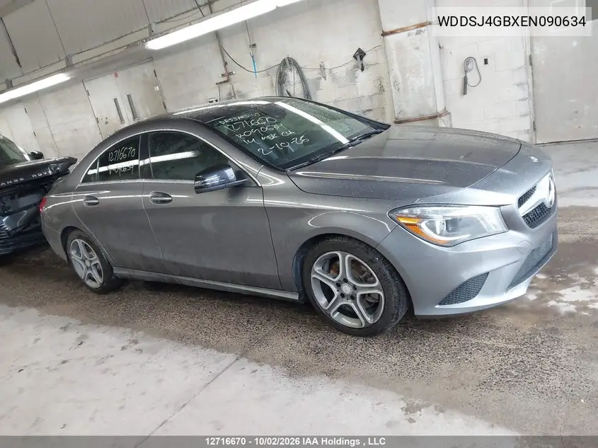 2014 MERCEDES CLA-KLASSE VIN WDDSJ4GBXEN090634 — фото 13