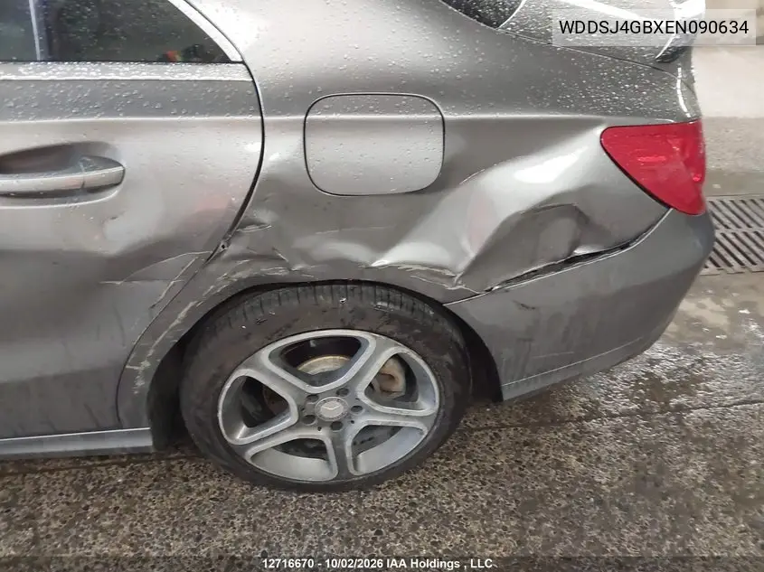 2014 MERCEDES CLA-KLASSE VIN WDDSJ4GBXEN090634 — фото 6