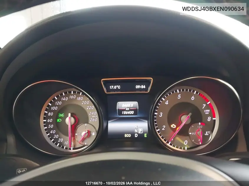 2014 MERCEDES CLA-KLASSE VIN WDDSJ4GBXEN090634 — фото 7