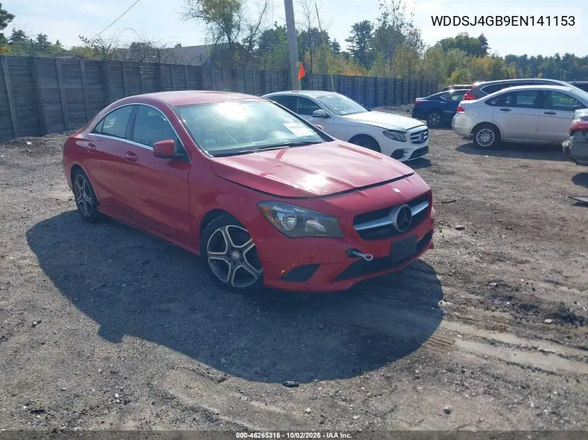MERCEDES CLA-KLASSE 2014, VIN WDDSJ4GB9EN141153