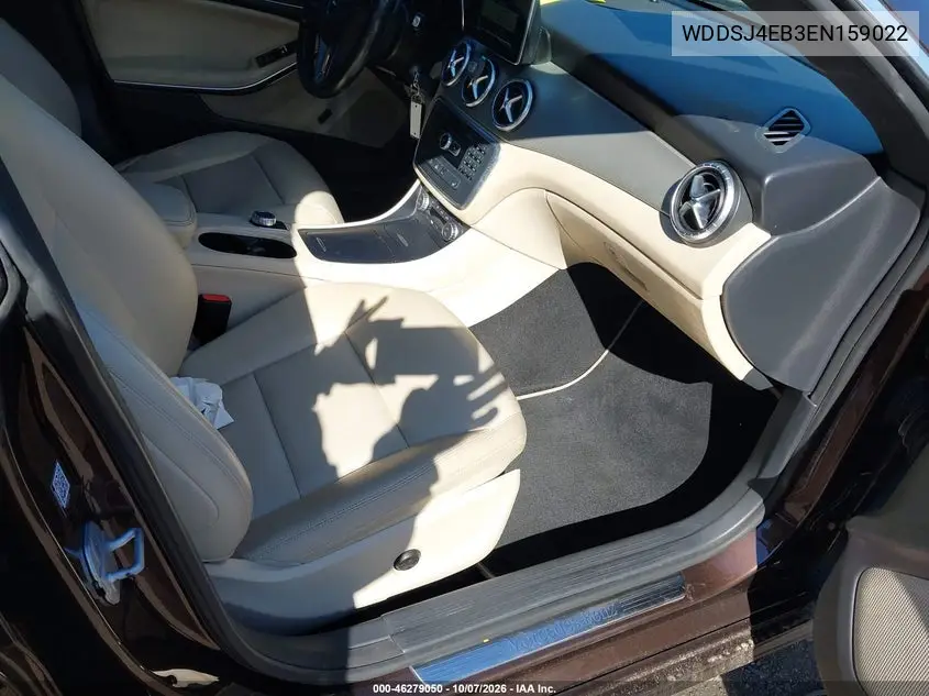2014 MERCEDES CLA-KLASSE VIN WDDSJ4EB3EN159022 — фото 5