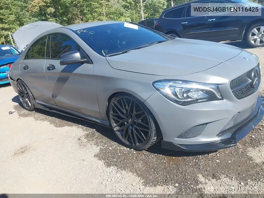 MERCEDES CLA-KLASSE 2014, VIN WDDSJ4GB1EN116425