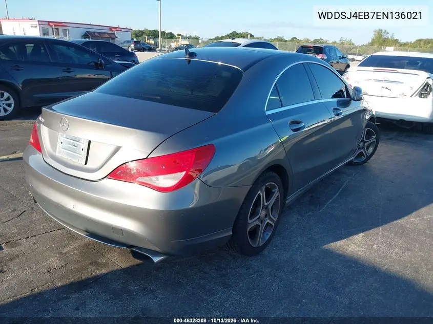 2014 MERCEDES CLA-KLASSE VIN WDDSJ4EB7EN136021 — фото 4