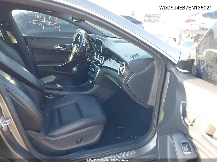 2014 MERCEDES CLA-KLASSE VIN WDDSJ4EB7EN136021 — фото 5
