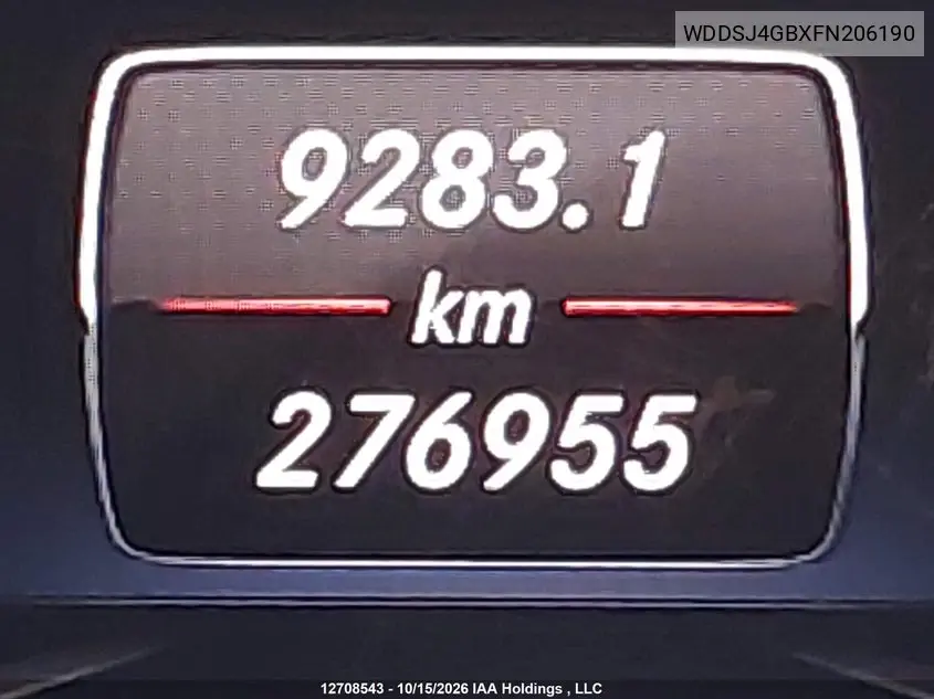 2015 MERCEDES CLA-KLASSE VIN WDDSJ4GBXFN206190 — фото 15