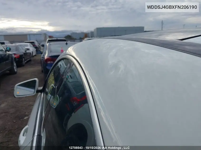 2015 MERCEDES CLA-KLASSE VIN WDDSJ4GBXFN206190 — фото 6