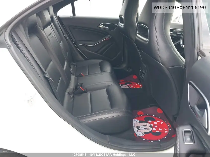 2015 MERCEDES CLA-KLASSE VIN WDDSJ4GBXFN206190 — фото 8