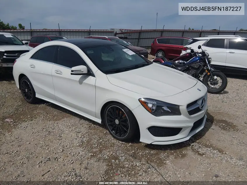 MERCEDES CLA-KLASSE 2015, VIN WDDSJ4EB5FN187227