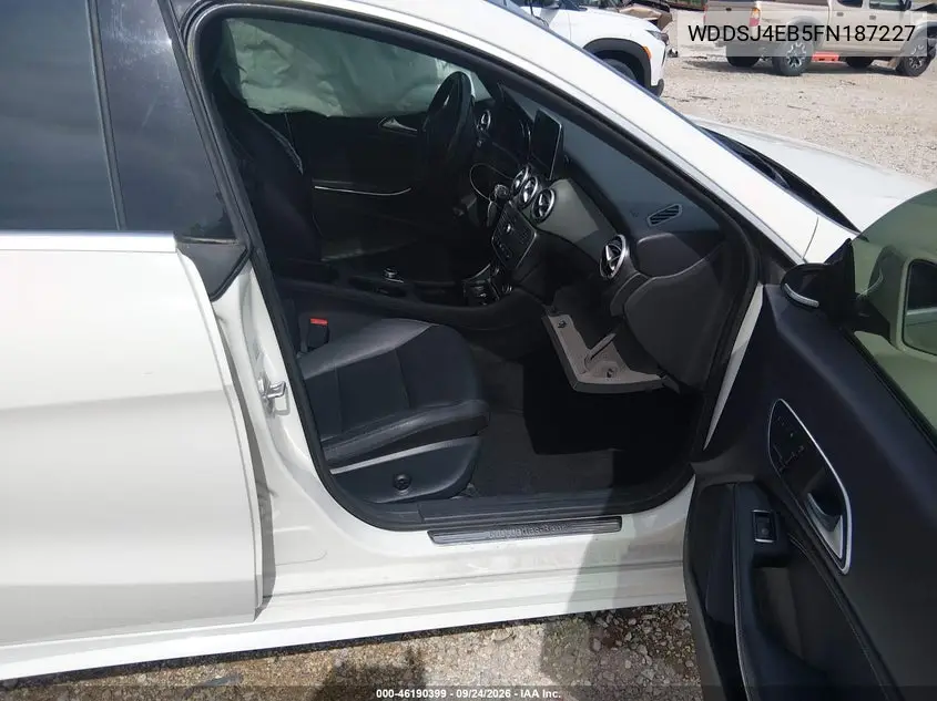 2015 MERCEDES CLA-KLASSE VIN WDDSJ4EB5FN187227 — фото 5