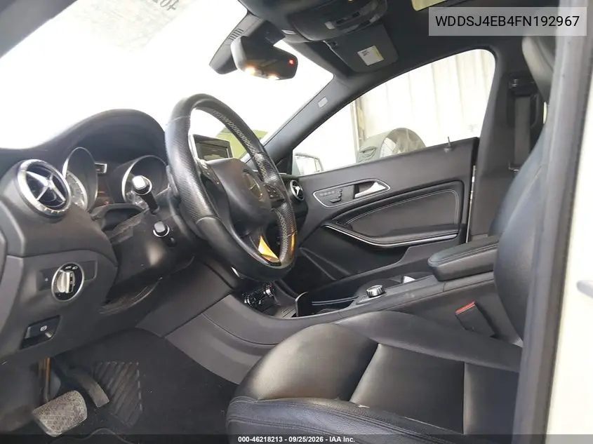 2015 MERCEDES CLA-KLASSE VIN WDDSJ4EB4FN192967 — фото 5