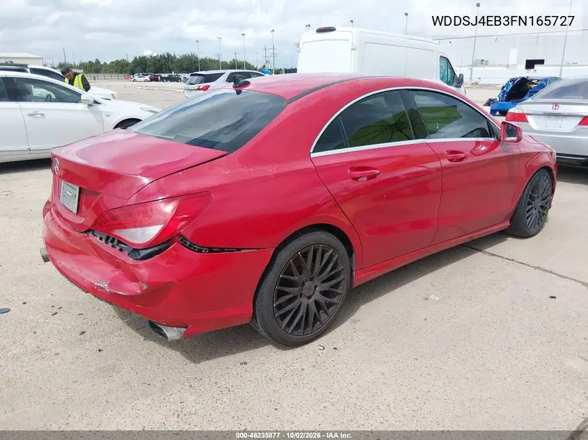 2015 MERCEDES CLA-KLASSE VIN WDDSJ4EB3FN165727 — фото 4