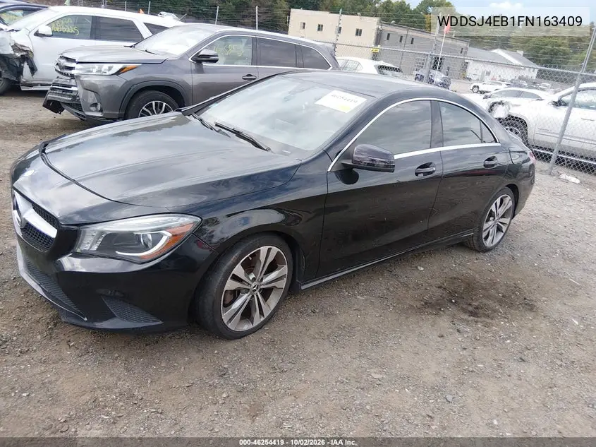2015 MERCEDES CLA-KLASSE VIN WDDSJ4EB1FN163409 — фото 2