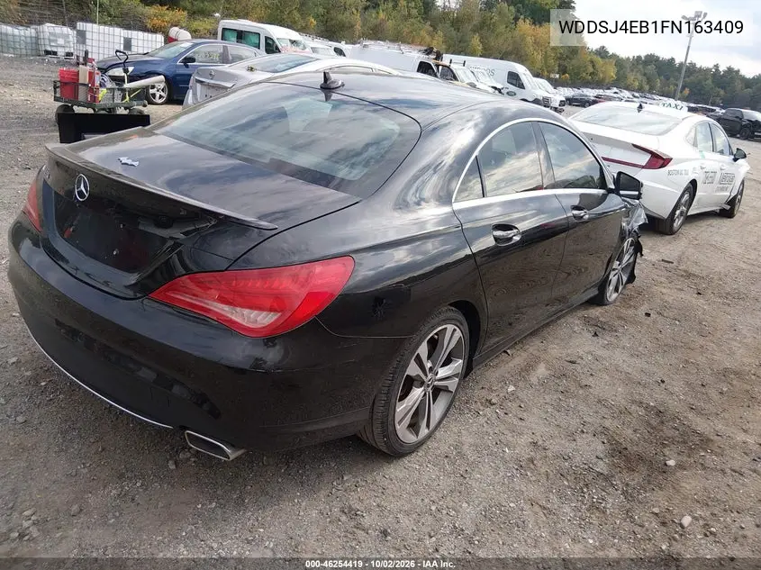 2015 MERCEDES CLA-KLASSE VIN WDDSJ4EB1FN163409 — фото 4