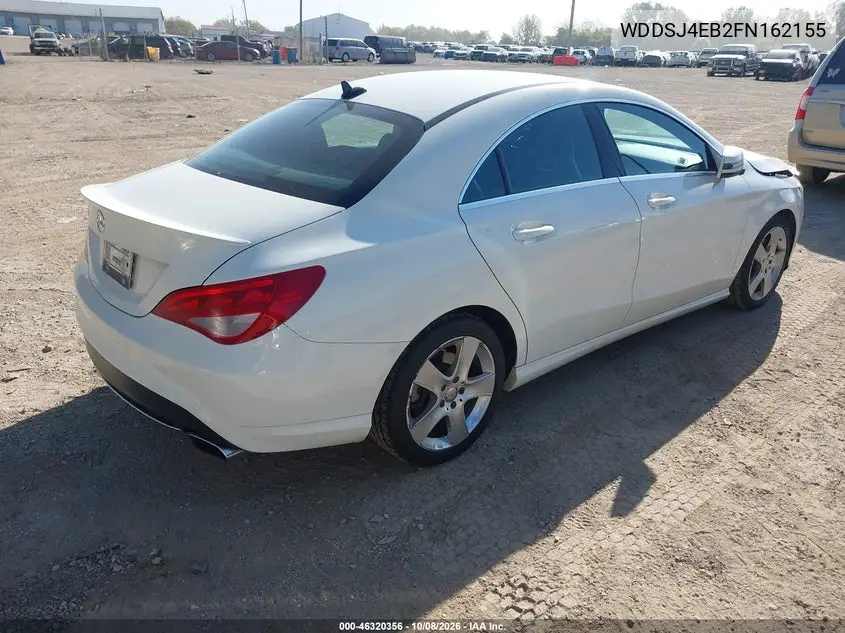 2015 MERCEDES CLA-KLASSE VIN WDDSJ4EB2FN162155 — фото 4